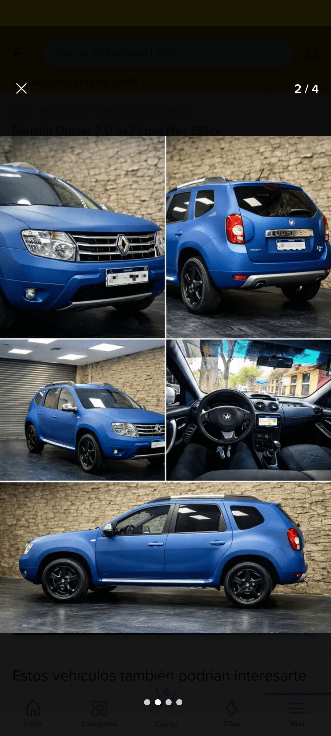 Renault Duster Inmaculada Particular